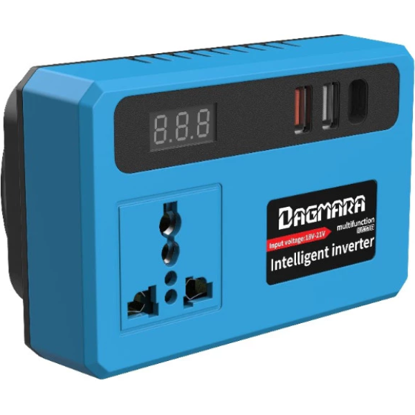 【Battery Included】Portable Power Inverters Makita 18V 21V To 220V Converter with Dual USB