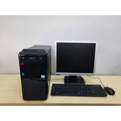 ACER Intel Pentium (R) Dual-Core CPU , 3.20 GHz , 2.0 GB RAM , 320 HDD , Window 7 + 17 inch monitor [ PROMOTION / NETT ]