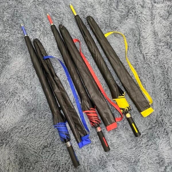 BSCI Golf Umbrella Sunny and Rainy Match Color Golf Umbrella Customize Logo